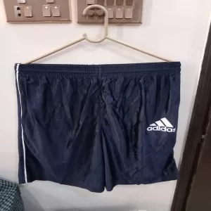 Pack of 2 - Silky Satin Branded Sport Shorts For Men/Boys 